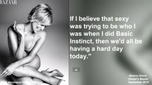 sharon stone harper's bazaar